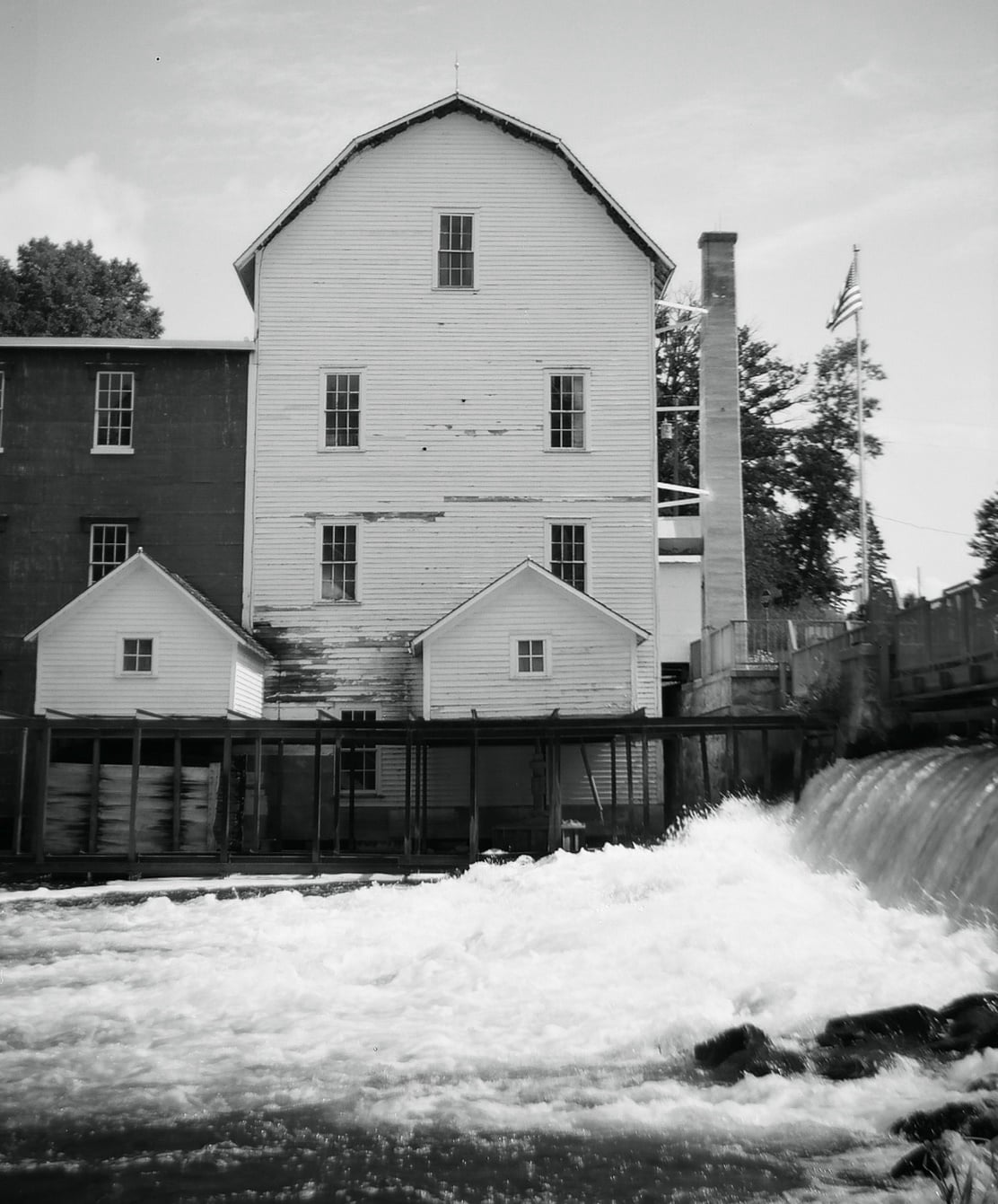 Beautiful old flour mill