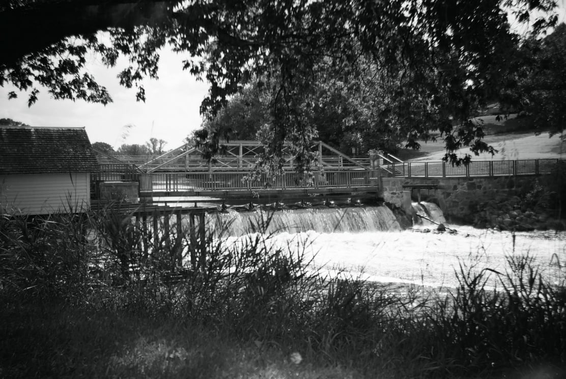 Another view of the river and mill